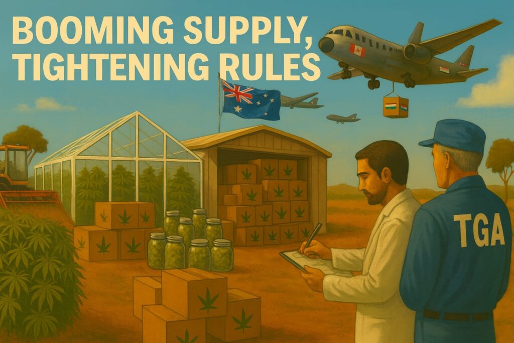 cannabis supply in Australia