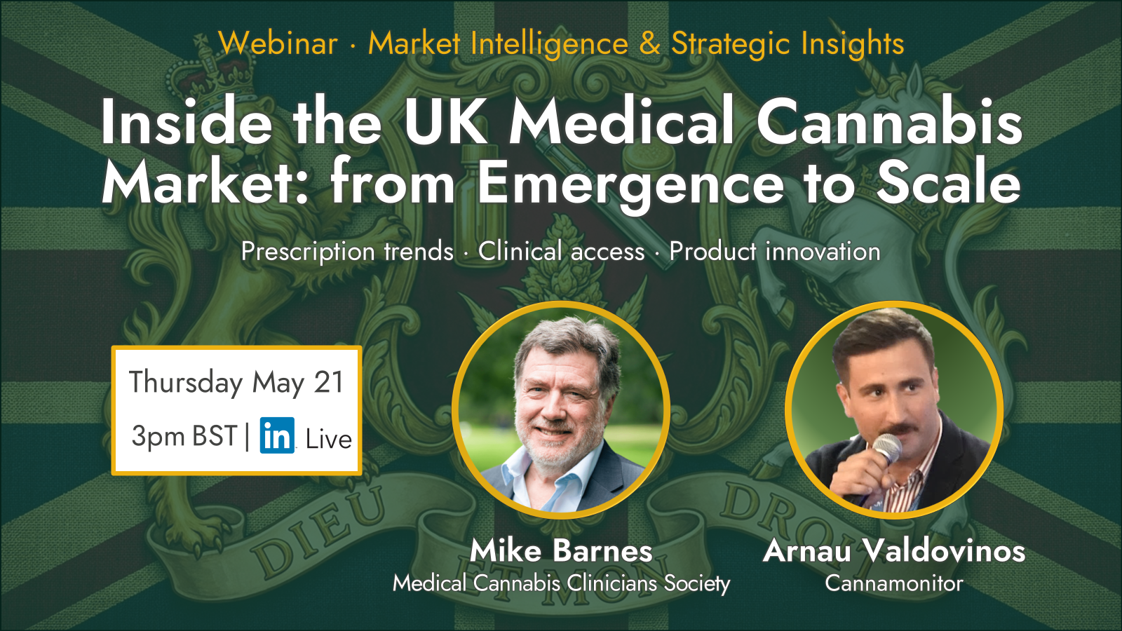 Mike Barnes — Inside the UK Medical Cannabis Market: from Emergence to Scale