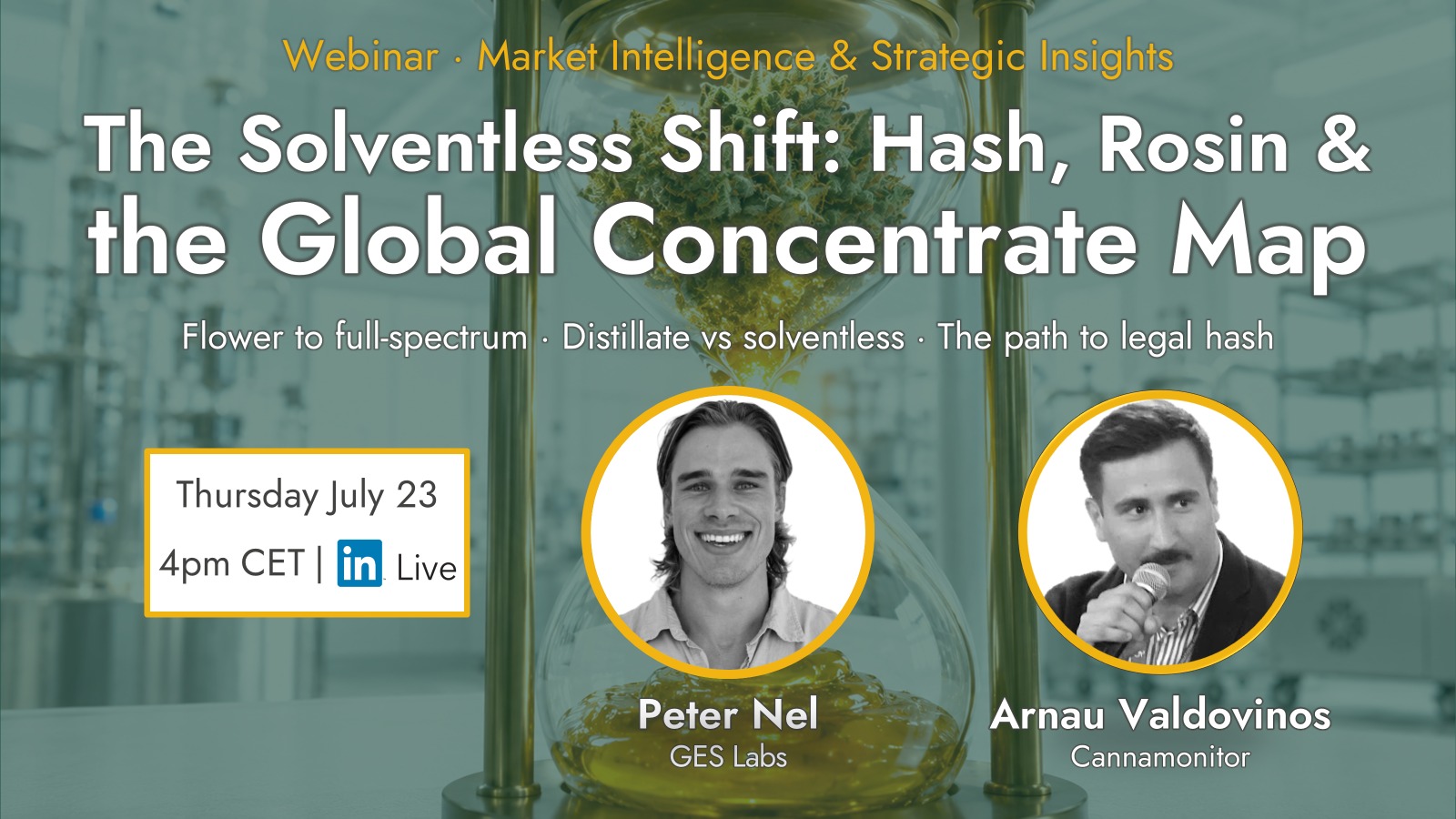 Peter Nel — The Solventless Shift: Hash, Rosin and the Global Concentrate Map